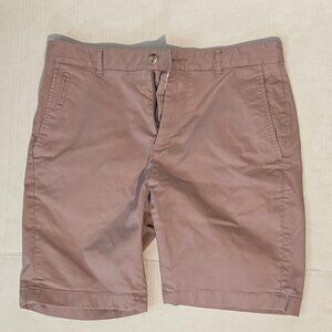 Vince Griffith Chino Shorts Slim Fit Mens size 30 Flat Front Stretch Italy